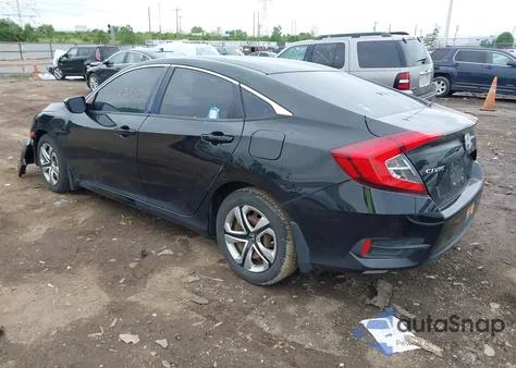 2016 Honda Civic Lx from USA, damaged, VIN 19XFC2F57GE044384